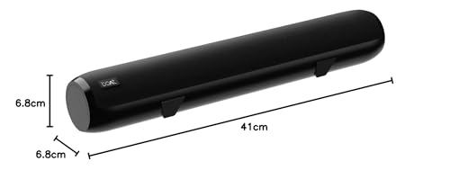 boAt Aavante Bar 610 Bluetooth Soundbar with 25W RMS Signature Sound, 2.0 Channel with Dual Passive Radiators, Upto 6 Hours Playback & Multi Connectivity(Charcoal Black)