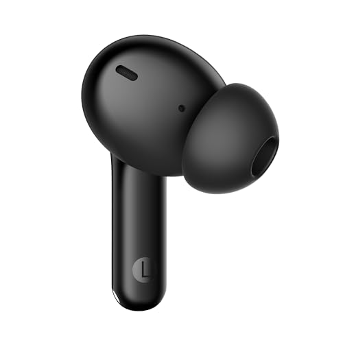 realme Buds T110 Bluetooth Truly Wireless in Ear Earbuds with mic, AI ENC for Calls, Google Fast Pair, 28 Hours Total Playback with Fast Charging and Low Latency Gaming Mode (Punk Black)