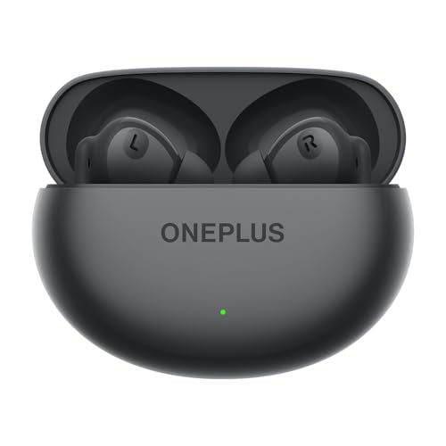 OnePlus Nord Buds 3 Truly Wireless Bluetooth Earbuds with up to 32dB Active Noise Cancellation, 10mins for 11Hours Fast Charging with Up to 43h Music Playback -Harmonic Gray