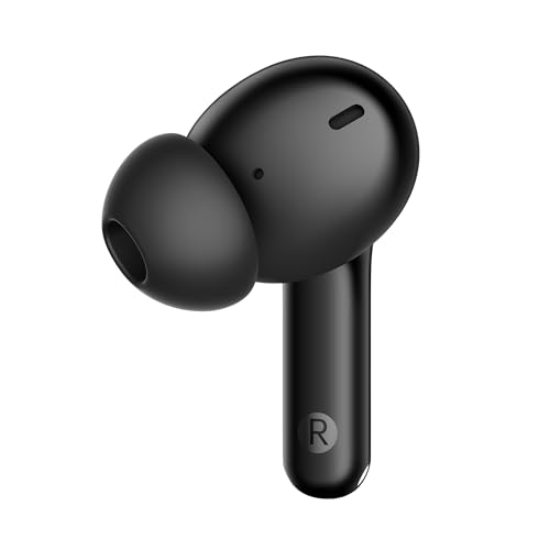 realme Buds T110 Bluetooth Truly Wireless in Ear Earbuds with mic, AI ENC for Calls, Google Fast Pair, 28 Hours Total Playback with Fast Charging and Low Latency Gaming Mode (Punk Black)