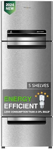 Whirlpool 235 L Frost Free Triple-Door Refrigerator (FP 253D PROTTON ROY RADIANT STEEL(Z) Double Door Refrigerator space, 2024 Model)