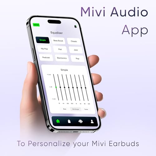 Mivi SuperPods Immersio [Flagship Launch], True Wireless Earbuds, 3D Soundstage, 60H Playtime, AI ENC, BT v5.4 Earbuds