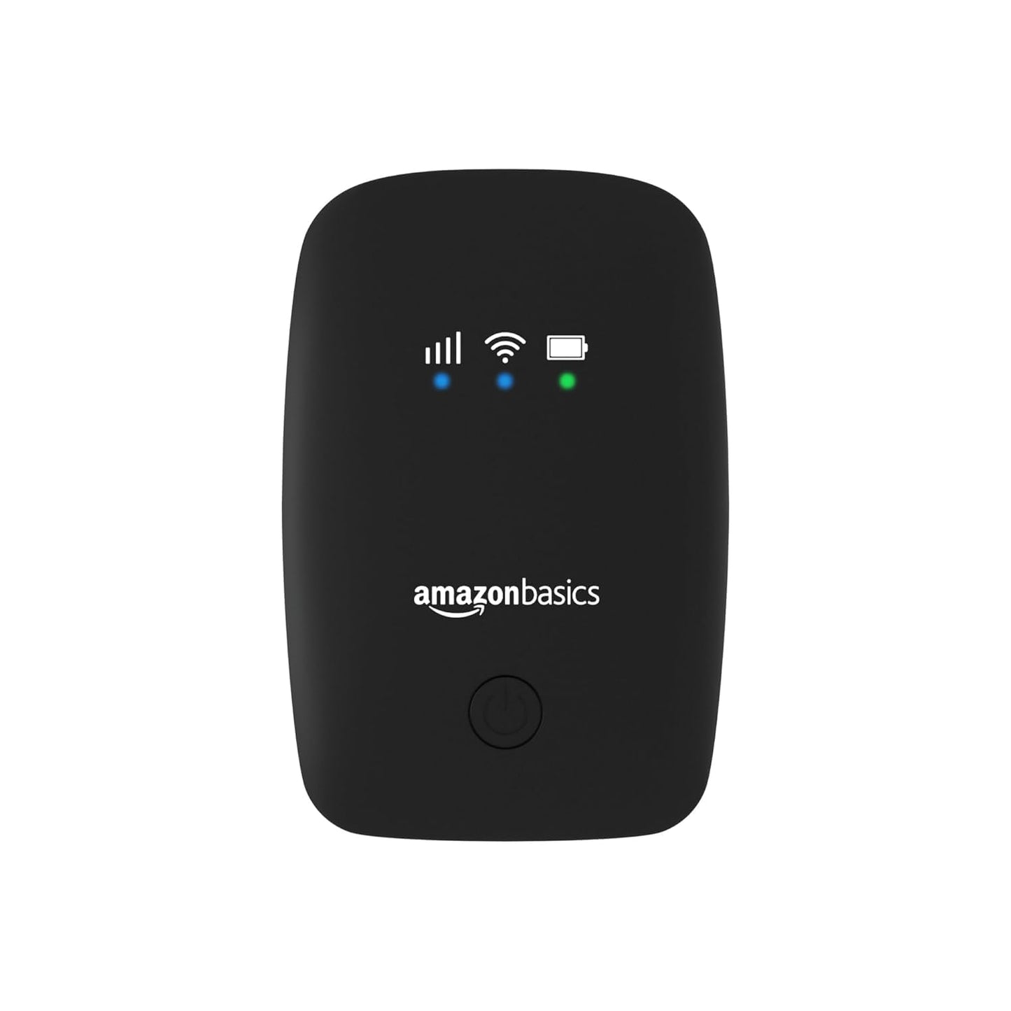 Amazon Basics 4G LTE Wireless Dongle with All Sim Network Support|Single_Band Plug & Play Data Card Stick with Up to 150Mbps WiFi Hotspot|2200Mah Rechargeable Battery| Sim Adapter Included (Black)