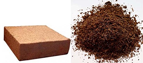 Cocogarden® Cocopeat Block - Expands Up to 75 litres of Coco Peat Powder & Cocogarden Enriched Vermicompost 5 Kg - Effective and Complete Plant Food