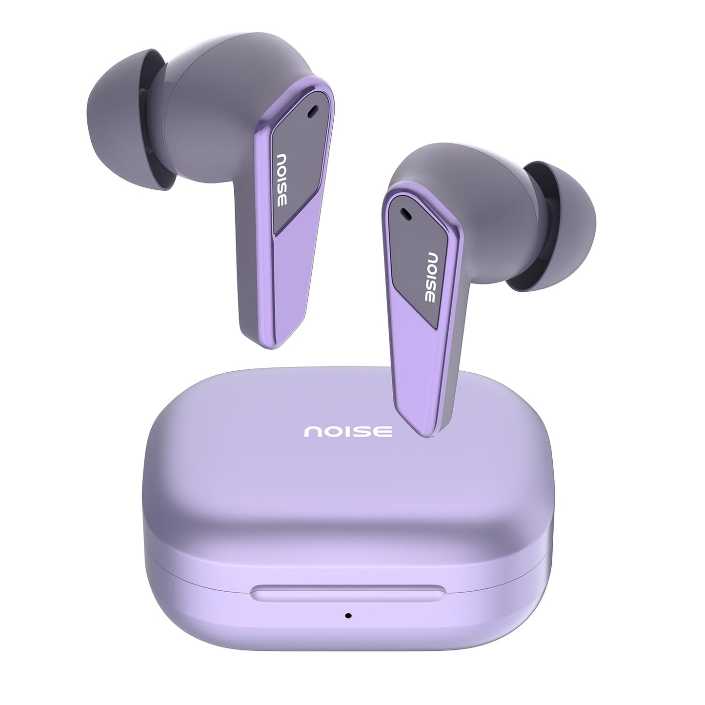 Noise Newly Launched Buds N1 Pro in-Ear Truly Wireless Earbuds with Metallic Finish, ANC(Upto 32dB), 60H of Playtime, Dual Pairing, Instacharge(10 min=200 min), BT v5.3(Chrome Black)