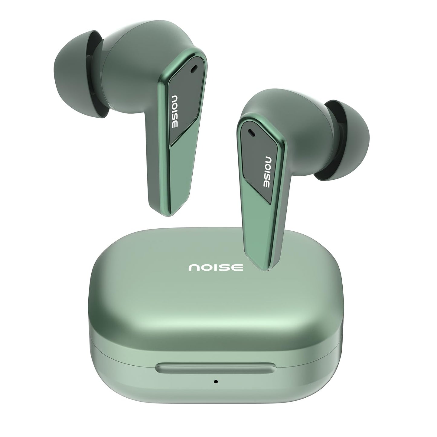 Noise Newly Launched Buds N1 Pro in-Ear Truly Wireless Earbuds with Metallic Finish, ANC(Upto 32dB), 60H of Playtime, Dual Pairing, Instacharge(10 min=200 min), BT v5.3(Chrome Black)