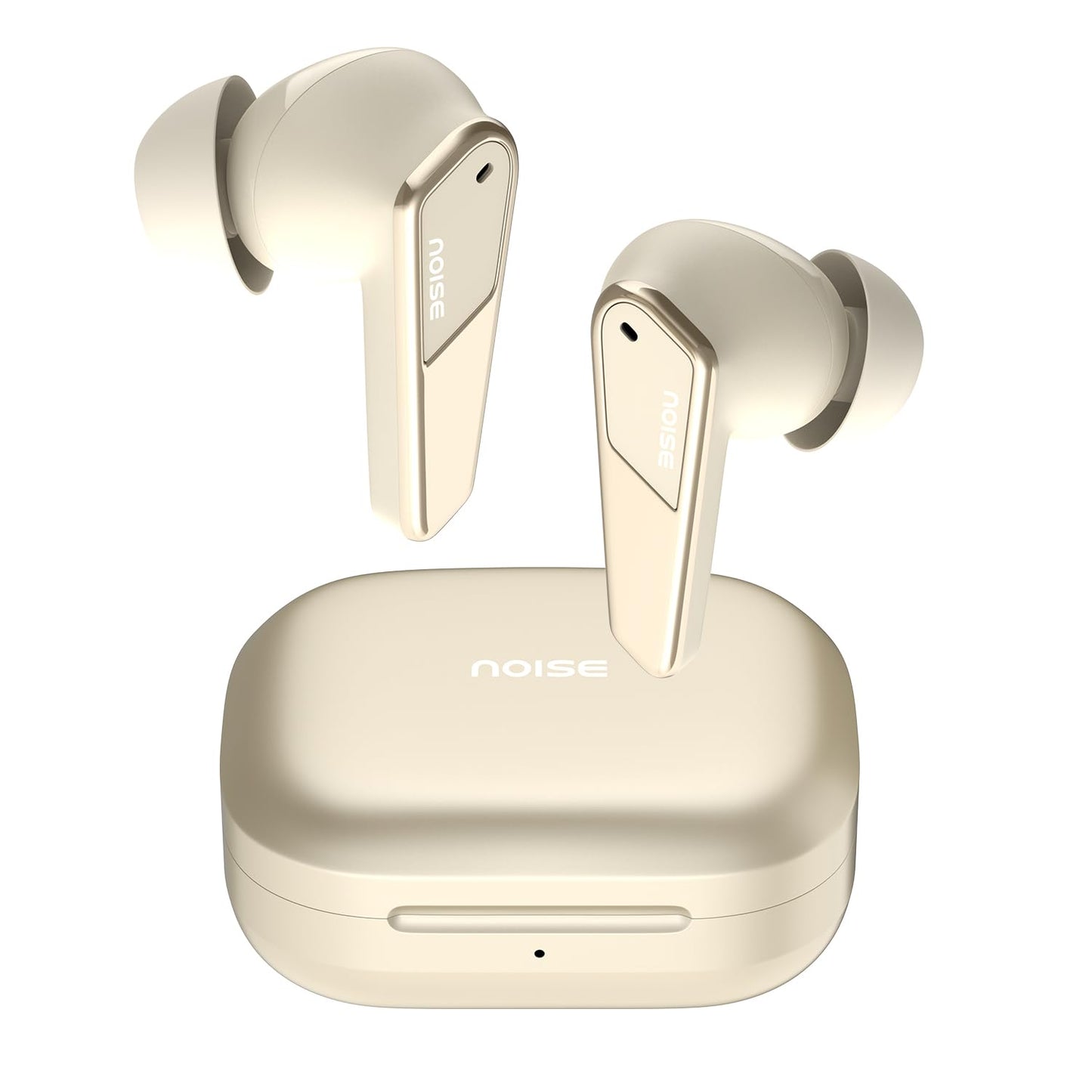 Noise Newly Launched Buds N1 Pro in-Ear Truly Wireless Earbuds with Metallic Finish, ANC(Upto 32dB), 60H of Playtime, Dual Pairing, Instacharge(10 min=200 min), BT v5.3(Chrome Black)