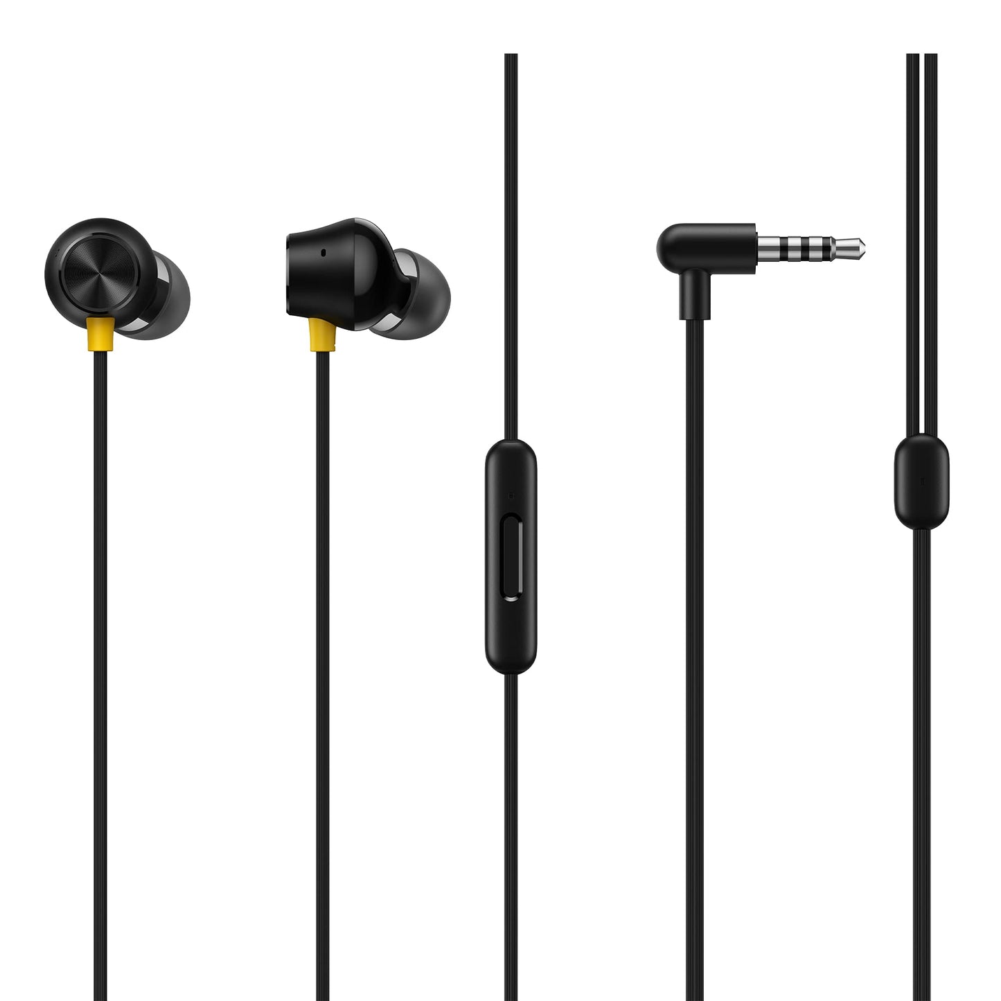 realme Buds 2 Wired in Ear Earphones with Mic (Black)