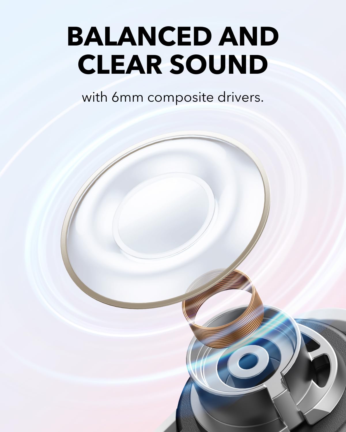 soundcore A30I By Anker,Noise Cancelling In Ear Earbuds,Stylish Design,Lightweight Comfort,Clear Sound Super Clear And Powerful Bass,24H Playtime,Ip54,Fast Charge 10Min =120 Min,Bluetooth 5.4-Black