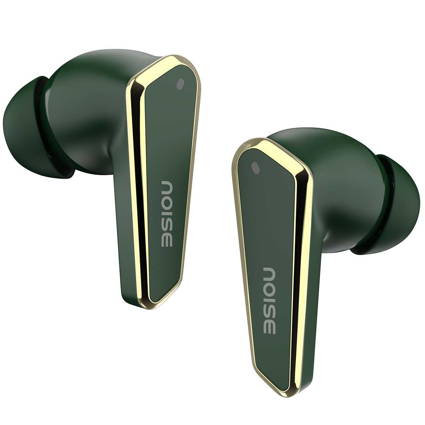 Noise Buds N1 in-Ear Truly Wireless Earbuds with Chrome Finish, 40H of Playtime, Quad Mic with ENC, Ultra Low Latency(up to 40 ms), Instacharge(10 min=120 min), BT v5.3(Carbon Black)