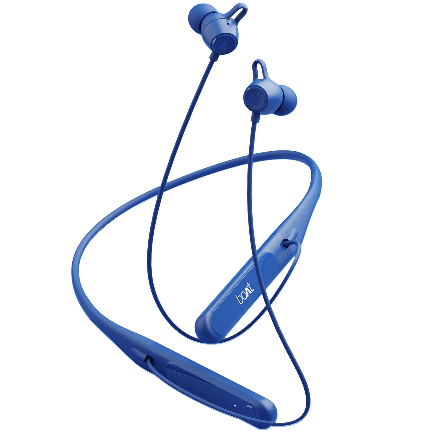 boAt Rockerz 255 Pro+ w/Upto 60 Hours Playback, ASAP Charge(10 Mins=20 Hours), Hearables App Support, Google Fast Pair, Dual Pairing & Bluetooth v5.2, IPX7, in Ear Neckband(Navy Blue)