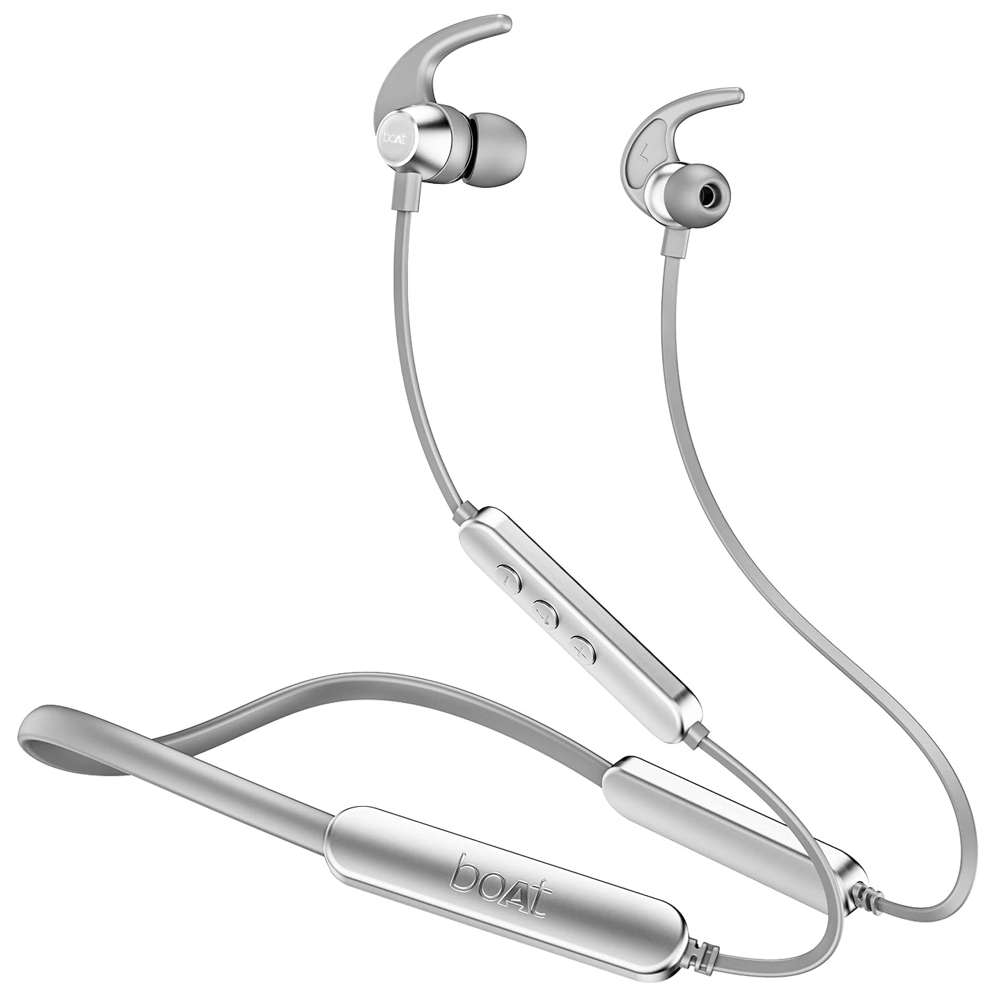 boAt Rockerz 255 Pro+ w/Upto 60 Hours Playback, ASAP Charge(10 Mins=20 Hours), Hearables App Support, Google Fast Pair, Dual Pairing & Bluetooth v5.2, IPX7, in Ear Neckband(Navy Blue)