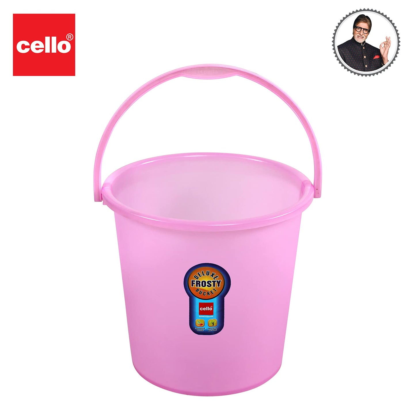 Cello Frosty Bucket DLX, 25 litres, Green (CLO_FRSTY_BCKT_25L_GRN) (Plastic)