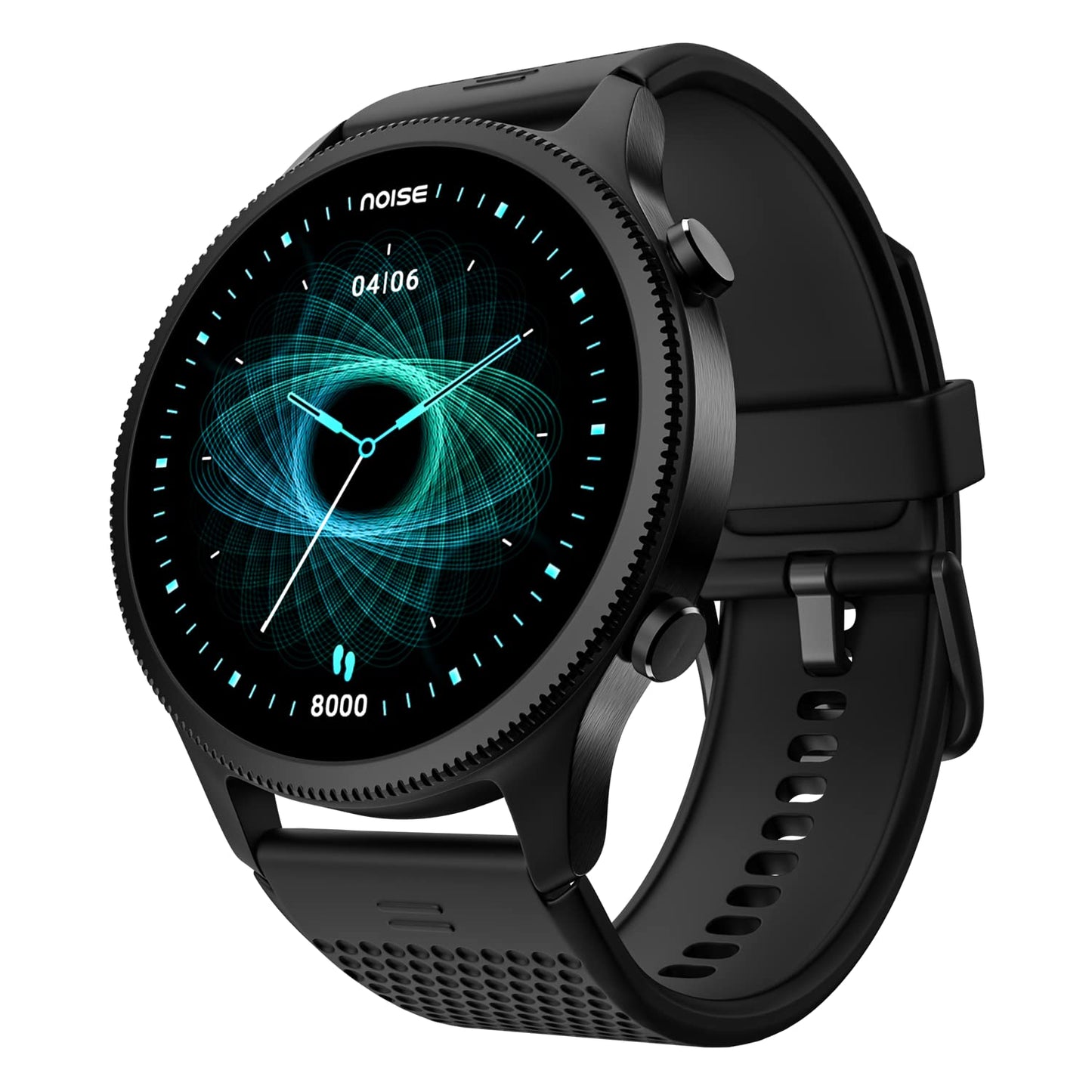 Noise Halo Plus 1.46" Super AMOLED Display Elite Smart Watch, Bluetooth Calling, Stainless Steel Build, Always on Display, Upto 7 Days Battery (Elite Black)