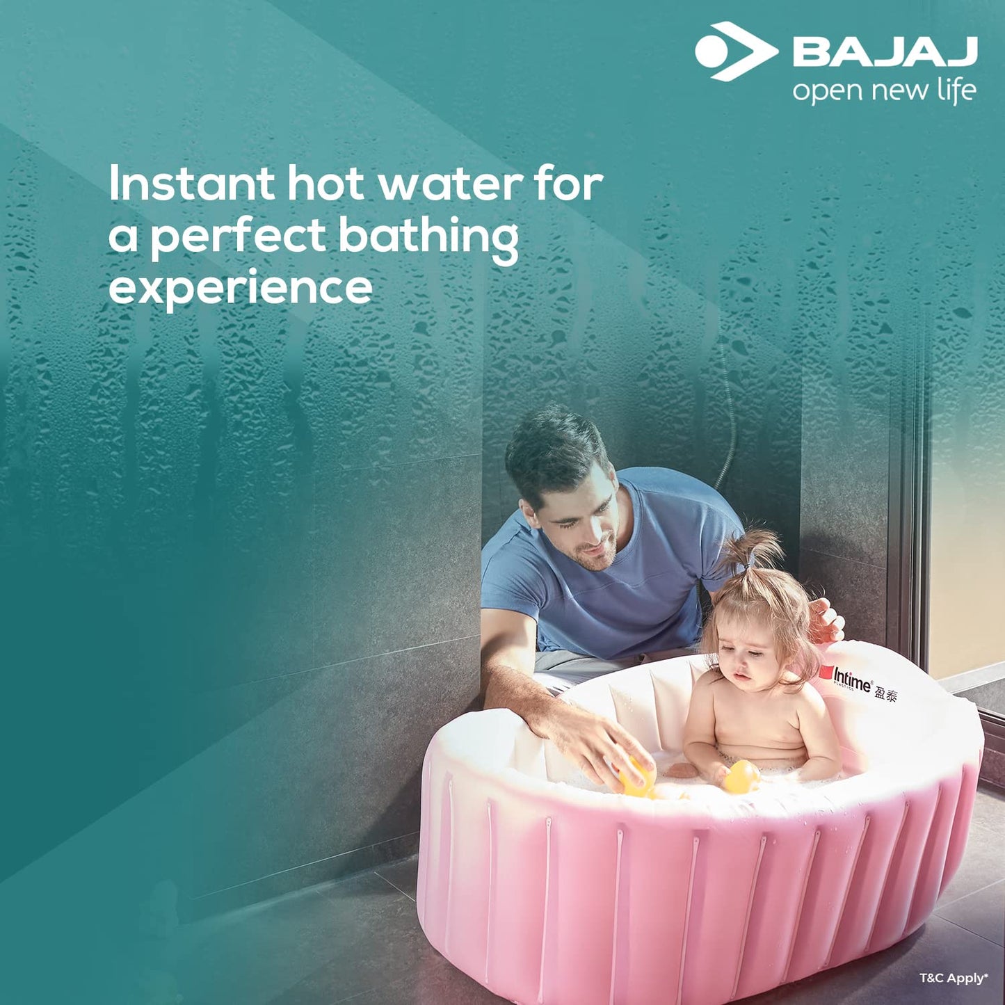 Bajaj Skive 5 Litre Instant Water Heater for home| High Grade SS Tank| Multiple Safety System| Suitable for High Rise| Shock Resistant| Rust Proof Outer| 5-Year* Tank Warranty by Bajaj |White