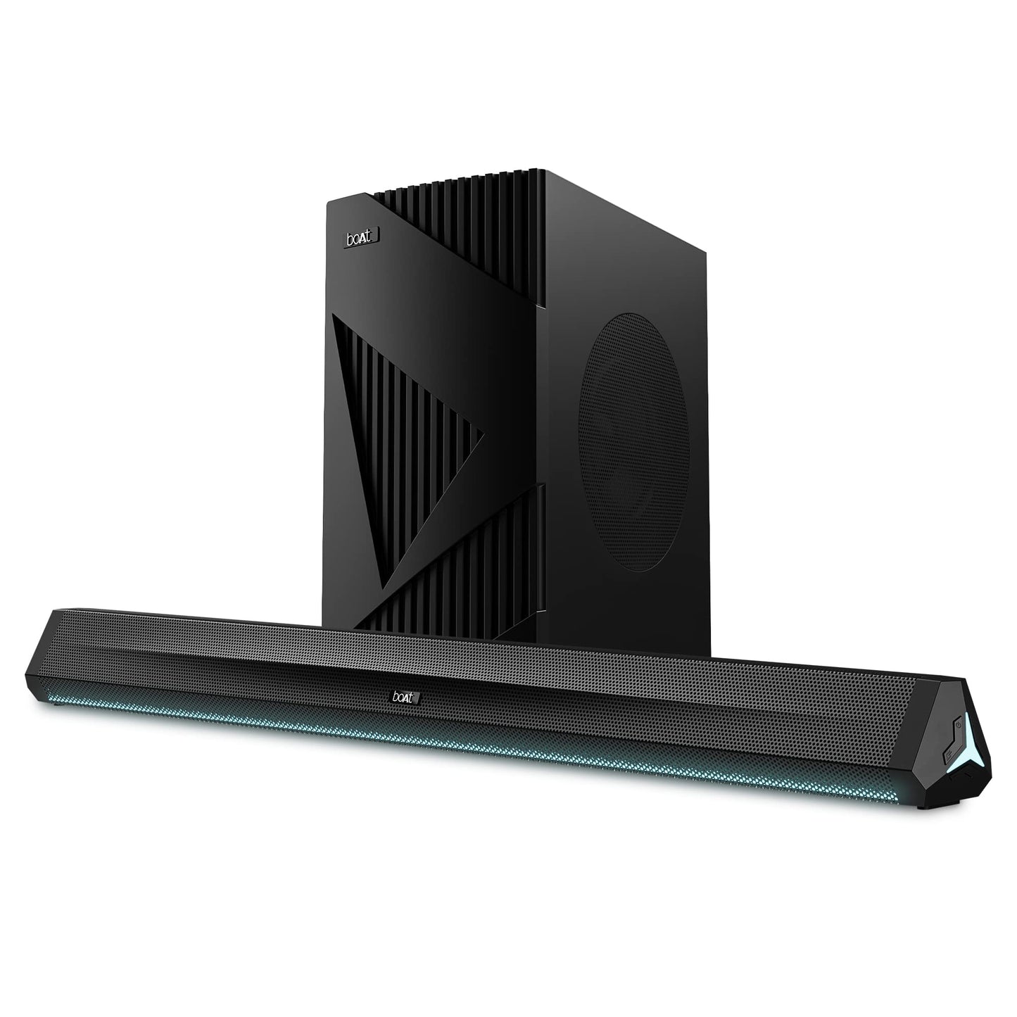 boAt Aavante Bar 610 Bluetooth Soundbar with 25W RMS Signature Sound, 2.0 Channel with Dual Passive Radiators, Upto 6 Hours Playback & Multi Connectivity(Charcoal Black)